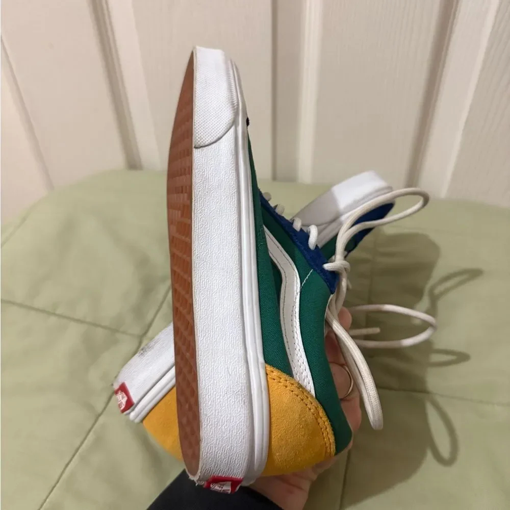 Vans Blue and Green Sneakers YACHT CLUB OLD SKOOL